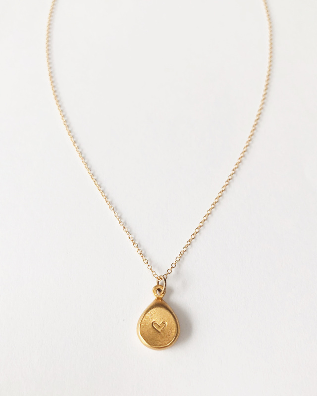 Teardrop Necklace | Aquinnah Jewelry | Connecticut USA